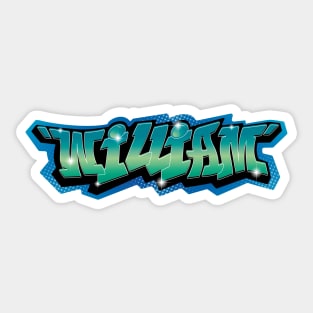 WILLIAM Sticker